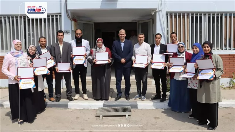 تكريم قطاع المعامل بالفيوم لحصوله على المركز الأول في تقييم القابضة للمياه
