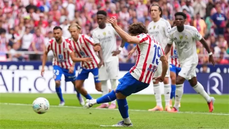أهداف مباراة ريال مدريد وأتلتيكو مدريد اليوم في ديربي العاصمة|فيديو