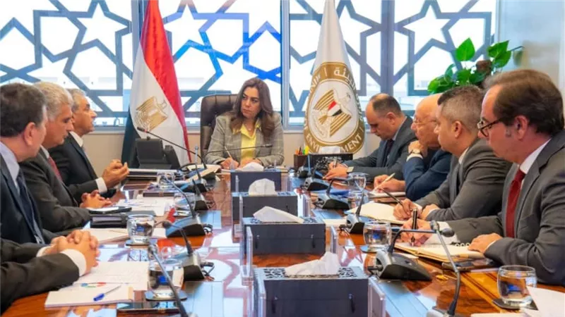 وزيرة التنمية المحلية وسيداري يبحثا التعاون المشترك في تنفيذ مشروعات البيئة 