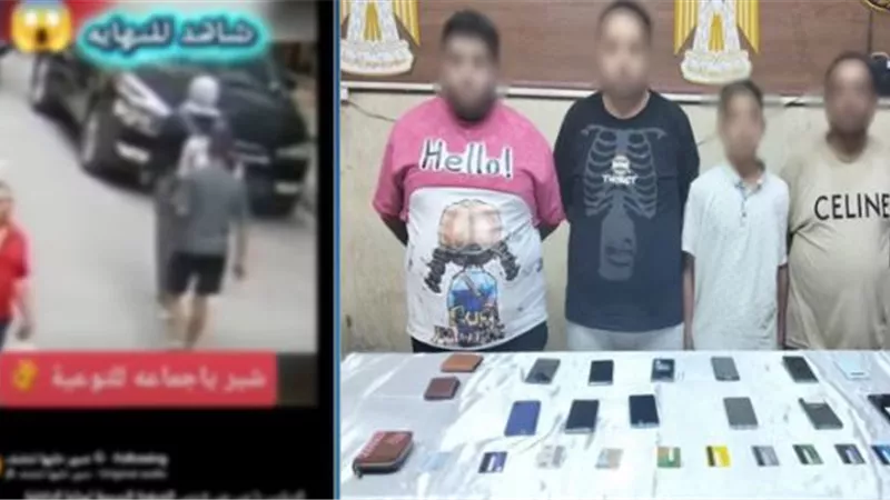 سقوط عصابة المغافلة.. فيديو متداول يقود لضبط لصوص الهواتف بعين شمس