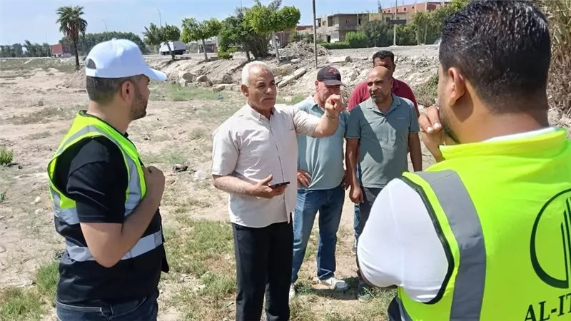 انطلاق أعمال تطوير وتجميل المدخل الجنوبي لمدينة القنطرة غرب بالإسماعيلية