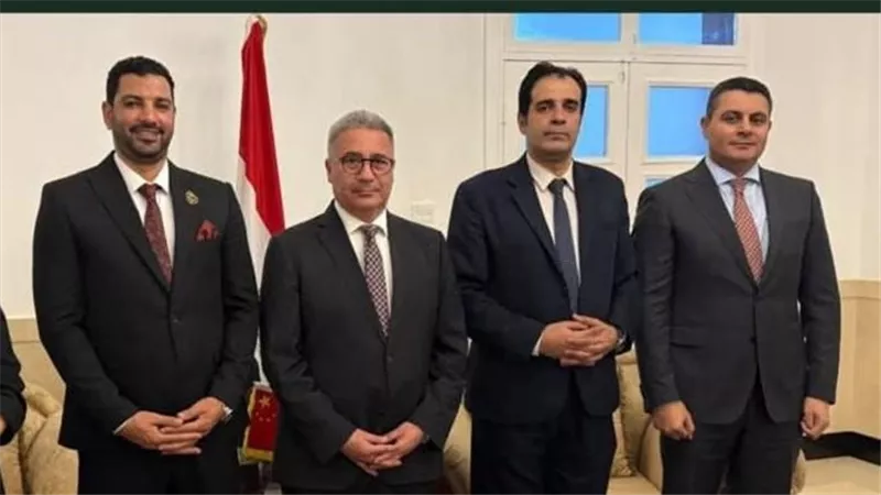 وفد حزب الوعي يلتقي سفير مصر في الصين لبحث سبل تعزيز التعاون