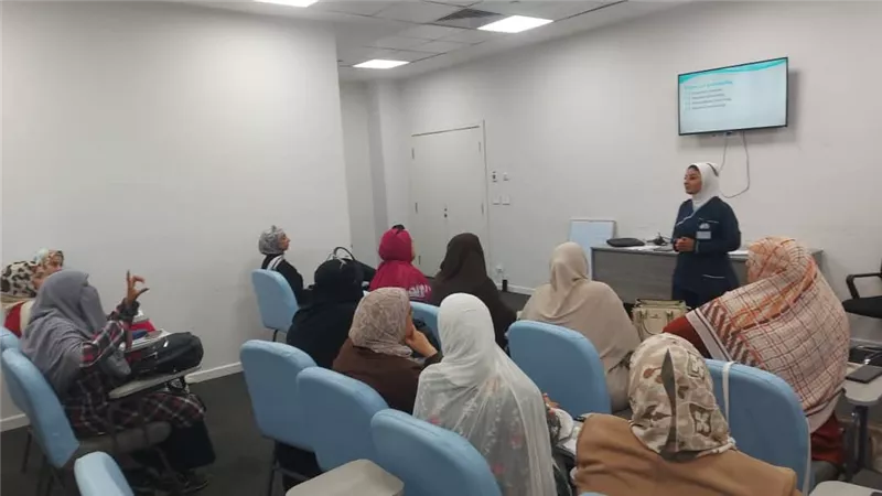 تدريب مكثف عن الإسعافات لمسؤولي رضاء المنتفعين ومسؤولي المشاركة المجتمعية
