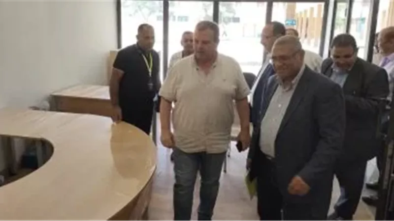 رئيس السكة الحديد يرافق وفدًا من العراق والبنك الدولي في زيارة معهد وردان 