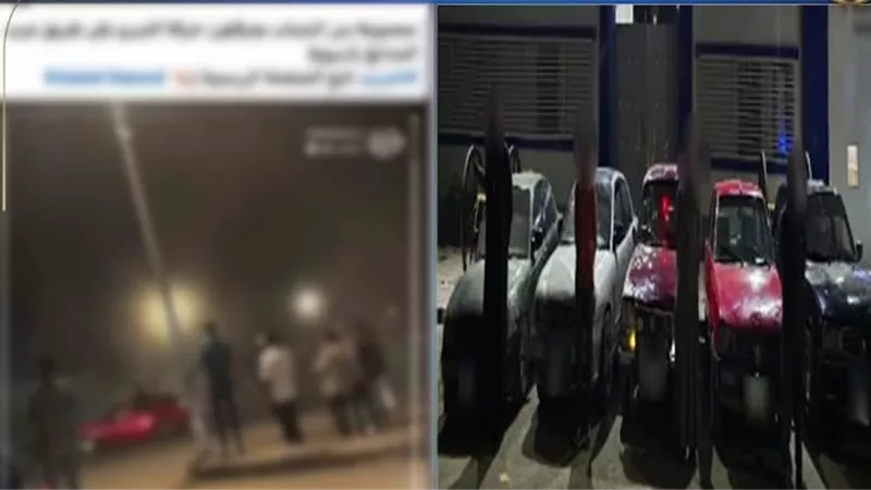القبض على 5 شباب استعرضوا بسياراتهم في موكب زفاف بأسيوط