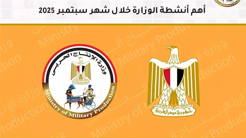 أبرز أنشطة وزارة الإنتاج الحربي والوحدات التابعة في سبتمبر 2025 |الإنفوجراف