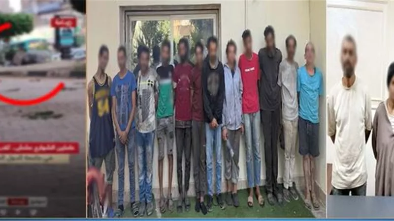 التفاصيل الكاملة لسقوط شبكة أعمال التسول بالجيزة تضم 14 شخصًا|فيديو