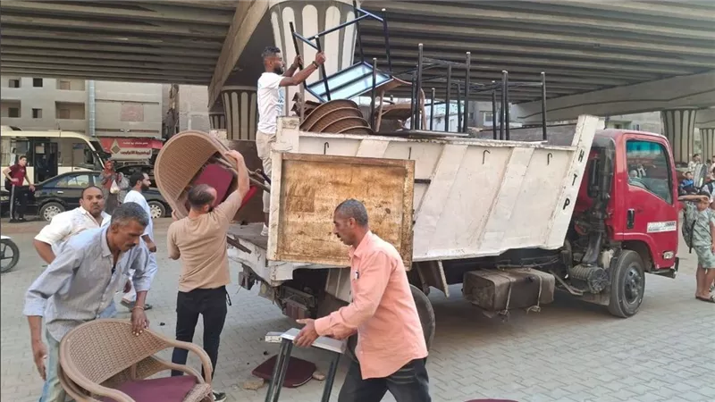 إزالة 300 حالة إشغال بحملة موسعة في الهرم بقيادة محافظ الجيزة