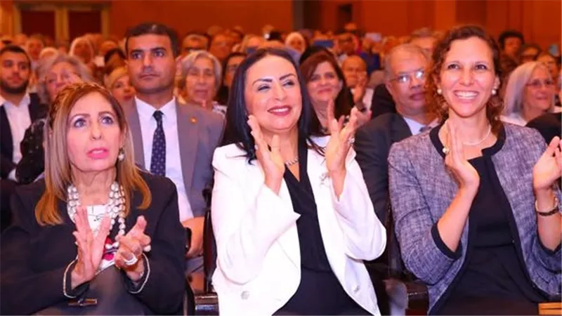 وزيرة التضامن الاجتماعي تشهد احتفالية مؤسسة «جولدن ييرز» للتنمية المجتمعية 