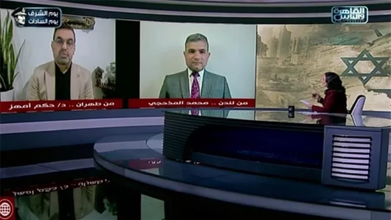 المذحجي: إسرائيل تريد إسقاط النظام الإيراني.. وأمريكا تبحث عن التوافق