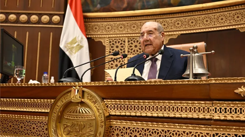رئيس مجلس الشيوخ يعلن عن فض دور الانعقاد السادس والأخير