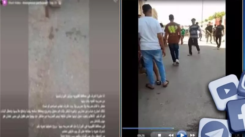 القبض على سيدة لإدعائها بتجمع أشخاص مسلحين أمام مدرسة بنات ببنها 
