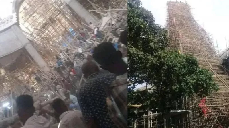 مقتل 36 شخصا وإصابة 200 آخرين في انهيار سقالة كنيسة في إثيوبيا l فيديو 