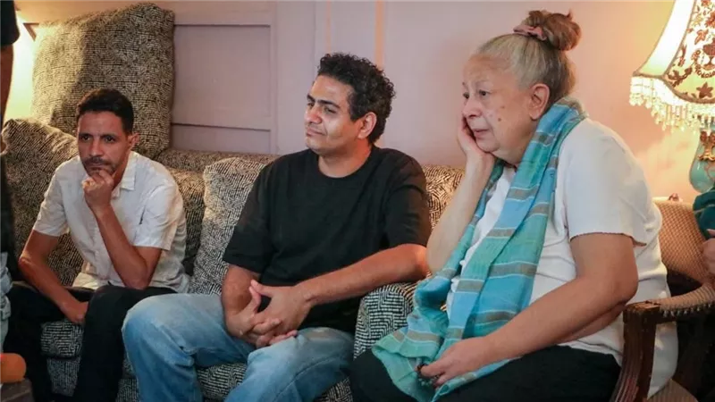 أحدث ظهور للفنانة سمية الألفي من كواليس فيلم سفاح التجمع بطولة أحمد الفيشاوي