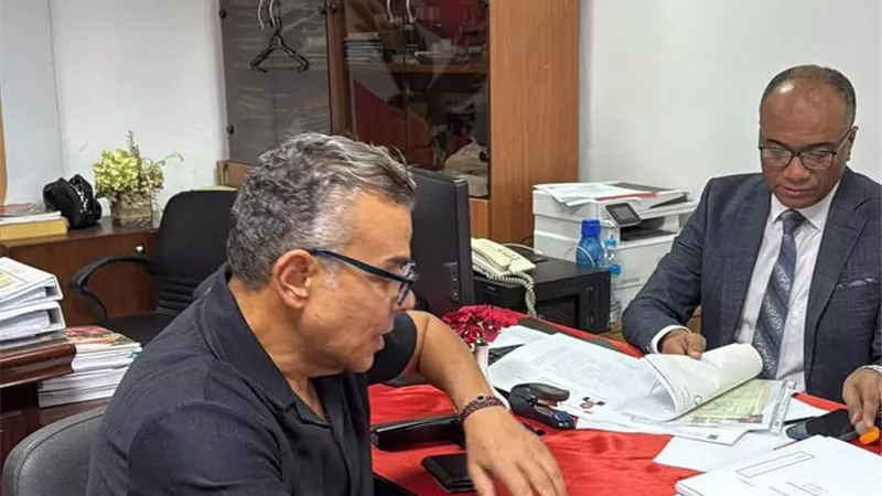 خالد مرتجي يتقدم بأوراق ترشحه لمنصب أمين صندوق الأهلي ضمن قائمة الخطيب