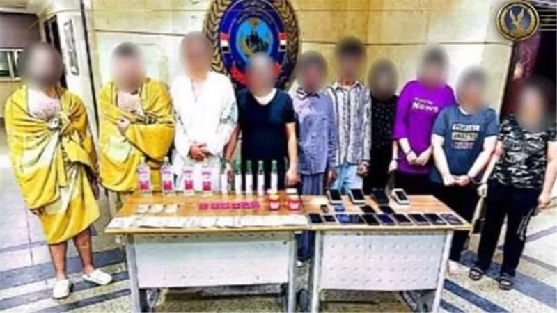 بينهم أجنبية.. القبض علي 10 أشخاص لإدارة نادي صحي بالجيزة