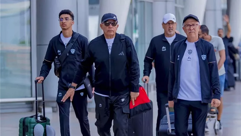  فريق الجيش الرواندي يحط الرحال في القاهرة استعدادا لمواجهة بيراميدز 