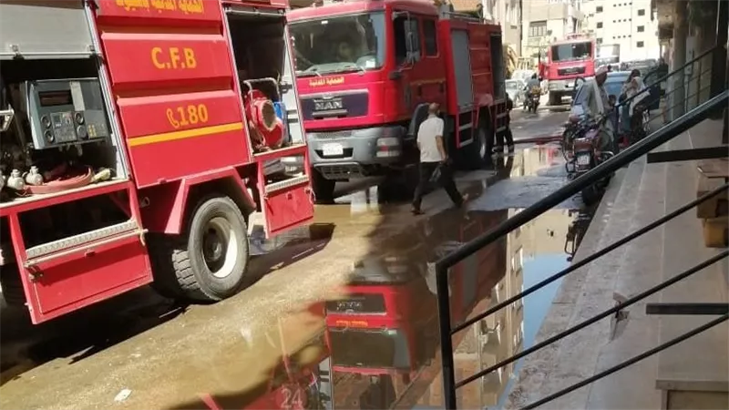 السيطرة على حريق داخل منزل دون إصابات في دشنا بقنا