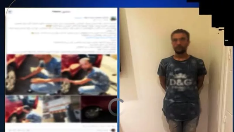 عامل يفرغ إطار سيارة سيدة انتقاما منها بالإسكندرية.. وبدء التحقيق في الواقعة