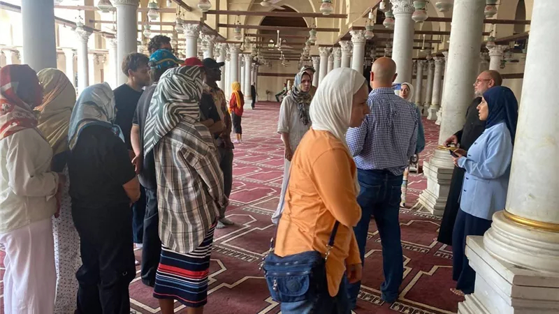 جولة أثرية وترفيهية بدمياط لوفد جامعتى عين شمس وبرلين التقنية