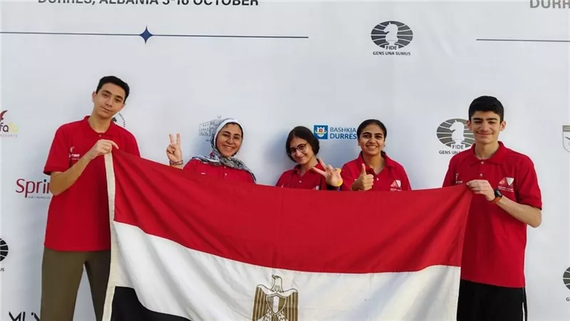 مصر تشارك في بطولة العالم للناشئين للشطرنج في ألبانيا بـ 7 لاعبين