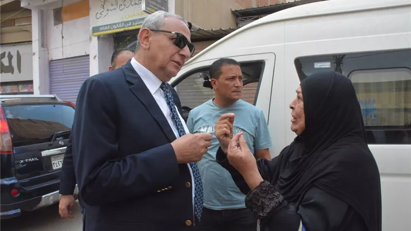 محافظ الغربية يجوب مدينة وقرى بسيون في 