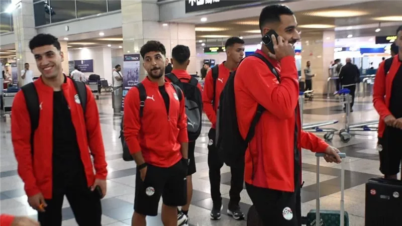بقيادة حلمي طولان.. بعثة منتخب مصر الثاني تغادر إلي المغرب 