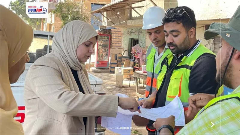 محافظة الفيوم: متابعة دقيقة لأعمال رصف طريق أبشواي ضمن مشروعات البنية التحتية