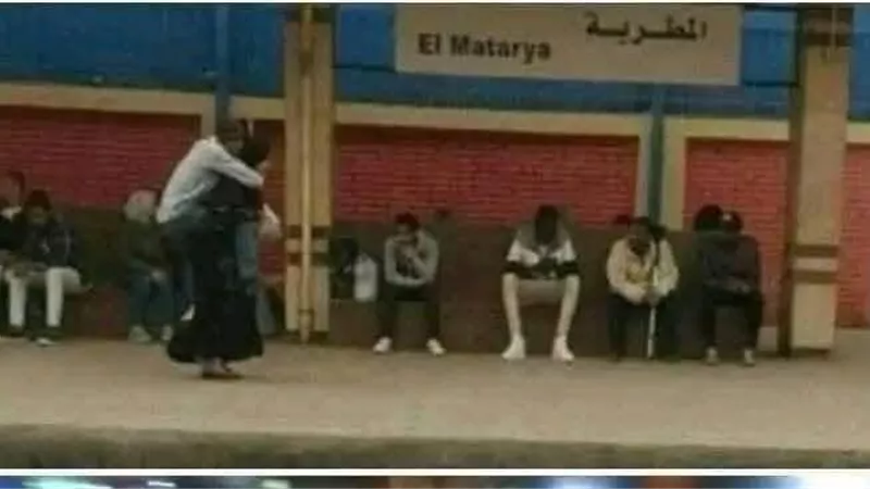 هبه ست بـ100راجل..تحمل زوجها على ظهرها وتجوب به المستشفيات منذ 6 سنوات
