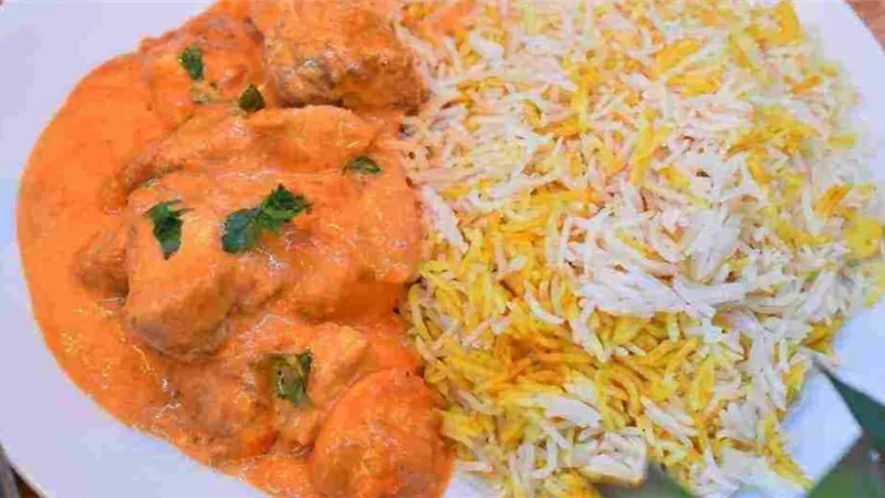 طريقة سهلة لتحضير أرز بالدجاج بطعم المطاعم في البيت 	