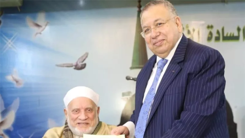 تكريم خالد لرجل خدم الدعوة| نقابة الأشراف: الدكتور أحمد عمر هاشم 