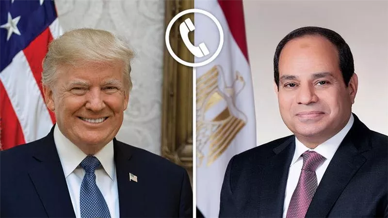 الرئيس السيسي يهنئ ترامب بنجاح جهوده في وقف حرب غزة