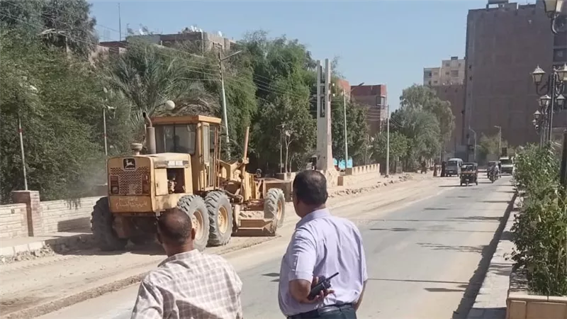 محافظ أسيوط: حملات مكثفة بالغنايم لرفع 66 طن مخلفات وزراعة الأشجار 
