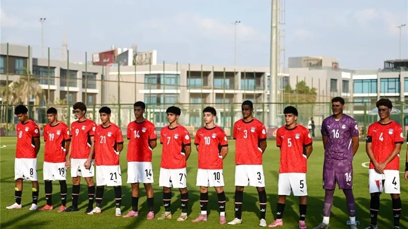 المنتخب الوطني تحت 17 عامًا يفوز على تونس وديًا بثلاثية 