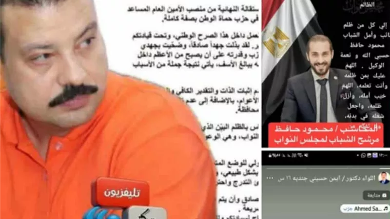 حماة وطن بالشرقية على صفيح ساخن.. استقالات جماعية وحالة غضب تفاصيل أزمة الحزب