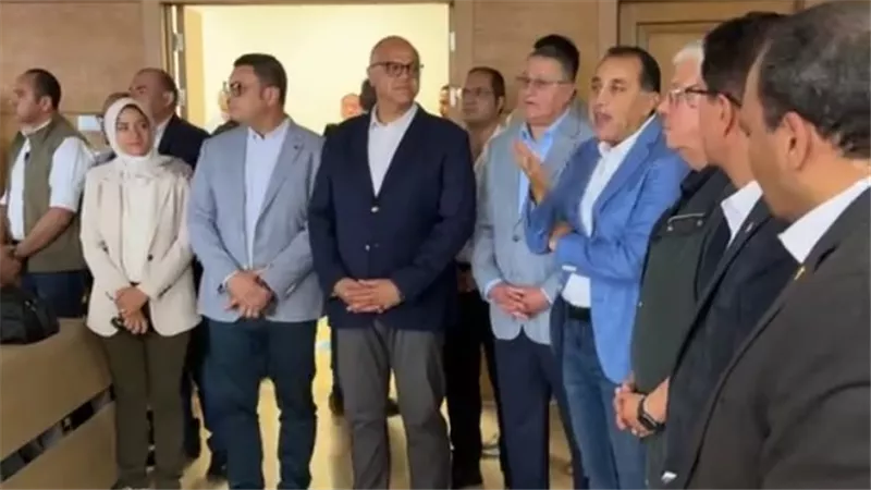 رئيس الوزراء ووزير التعليم العالى ومحافظ القليوبية يتفقدون جامعة بنها الأهلية