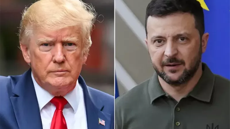 زيلينسكي يجري اتصالا هاتفيا مع الرئيس ترامب لتعزيز الدفاع الجوي الأوكراني
