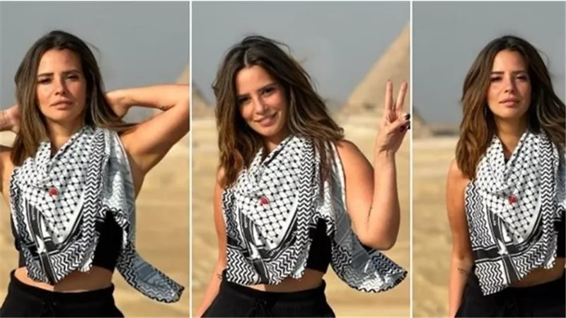 تفتكري هتدخلي الجنة؟.. رد إيمان العاصي بعد انتقاد أحد المتابعين لطريقة ملابسها