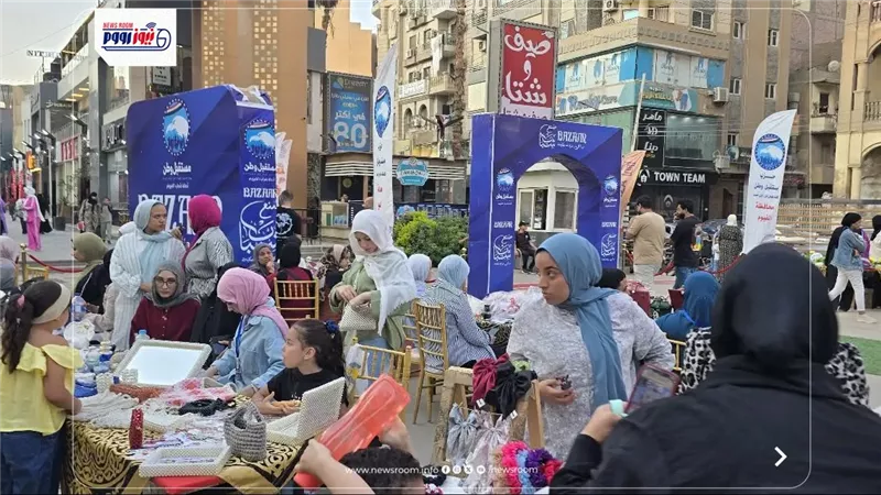 بازار صنع شباب بالفيوم يدعم الحرف والمواهب بالتعاون مع أمانة الاستثمار