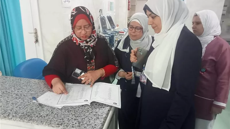 مرور ميداني مكثف لإدارة التمريض بدمياط لمتابعة الانضباط ورفع كفاءة الخدمات