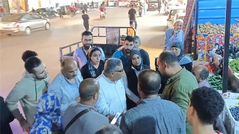محافظ الدقهلية يتفقد شوارع المنصورة ويشدد على رفع كافة الاشغالات من الشوارع 