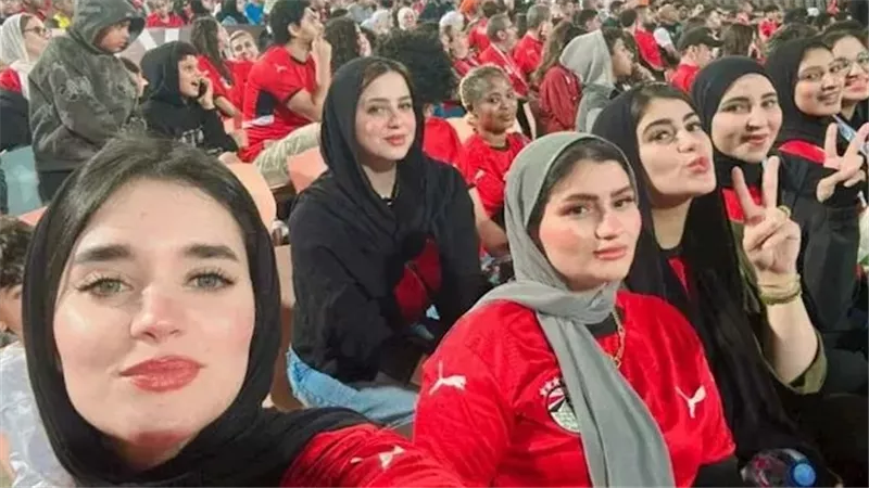 في ظهور مميز.. احتفالات زوجات نجوم منتخب مصر بالتأهل لكأس العالم
