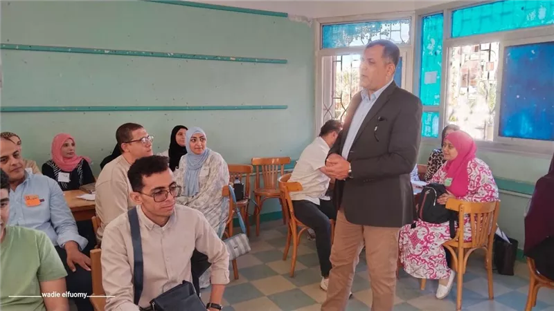 وكيل تعليم دمياط يتابع تدريب الدفعة الخامسة من مبادرة «30 ألف معلم»