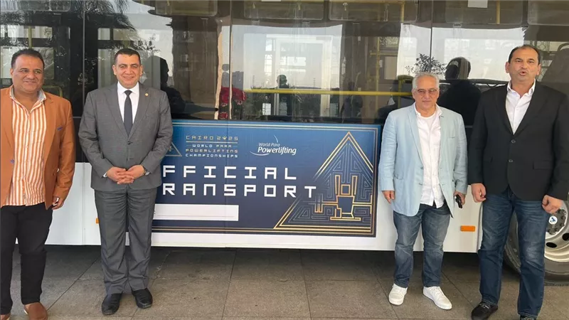 جولة تفقدية للجنة المنظمة للاطمئنان على ترتيبات بطولة العالم لأثقال البارالمبي