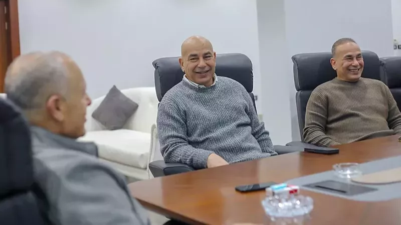 أبو ريدة يجتمع مع التوأم لتحديد برنامج إعداد المنتخب لأمم أفريقيا