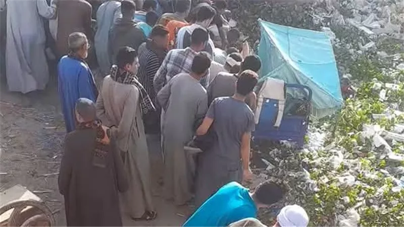 شهيدات العلم .. ارتفاع عدد ضحايا حادث سقوط تروسيكل يقل طلاب مدارس بترعة منقباد