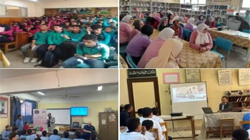 الداخلية تكثف لقاءاتها التوعوية لطلبة المدارس والجامعات ضد مخاطر المخدرات| صور