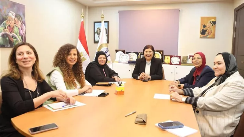 استقبال القومي للمرأة برلمانيات من الدول العربية لمناهضة العنف ضد النساء
