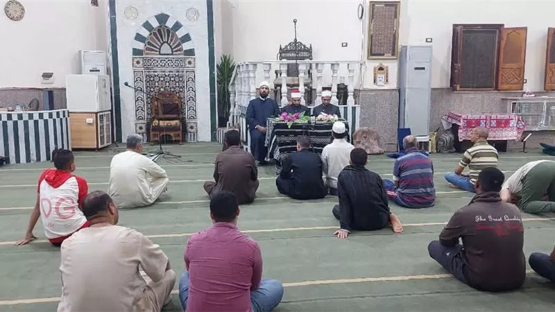 تنفيذ اليوم الثاني من الأسبوع الثقافي بمسجد نبي الله داود بأوقاف السويس 