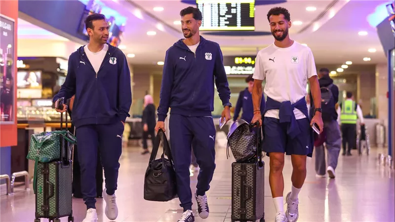 بعثة المصري تغادر إلى طرابلس الغرب استعدادًا لملاقاة الاتحاد الليبي 